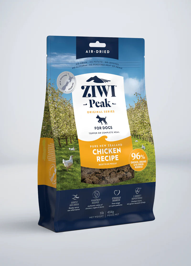 Ziwi Peak - Chicken - Air dried food for dogs.
