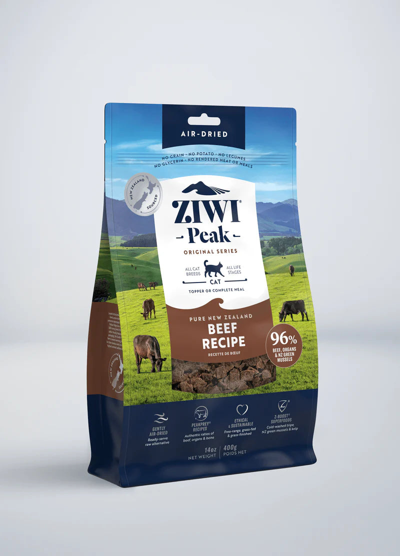 Ziwi Peak - Beef - Air dried food for cats.