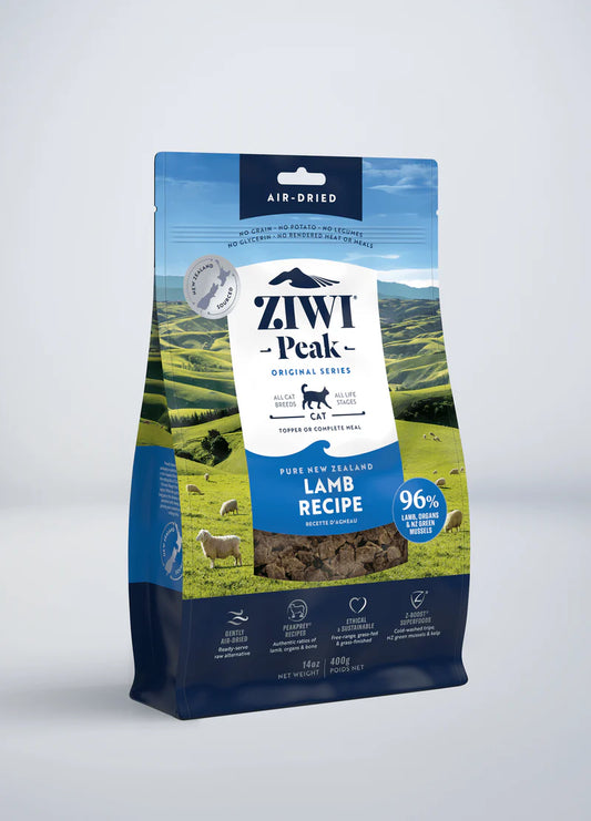 Ziwi Peak - Lamb - Air dried food for cats.
