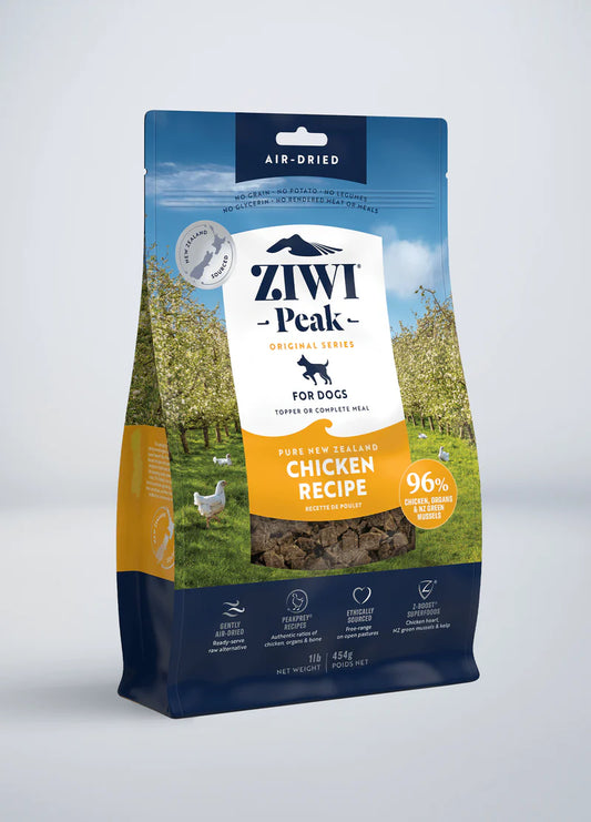 Ziwi Peak - Chicken - Air dried food for dogs.