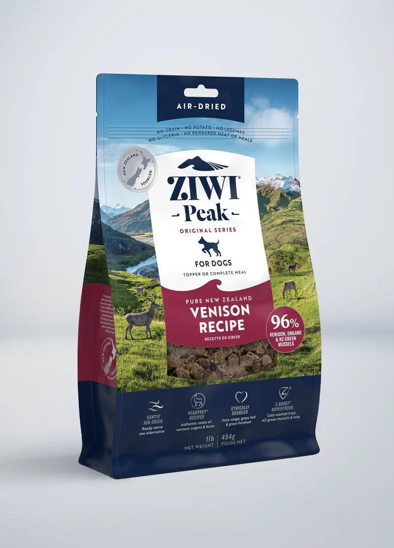 Ziwi Peak - Venison  -Air dried food for dogs.
